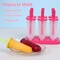 Popsicle Molds 3 Sets Ice Pop Molds Ice Pop Maker with Funnel and Brush, 3 Colors, Reusable Easy Release Ice Pop Maker, Popsicle Mould Frozen Ice Popsicle Maker